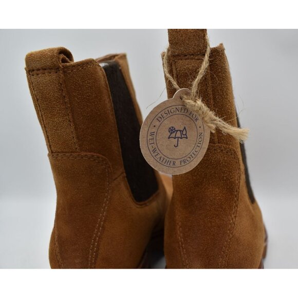 Sofft Womens Size 8 Jordie Brandy Waterproof Leather Chelsea Boots Shoes - Picture 6 of 15